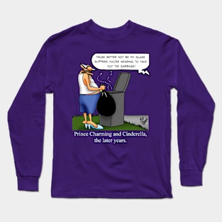 Funny Spectickles Cinderella Cartoon Humor Long Sleeve T-Shirt